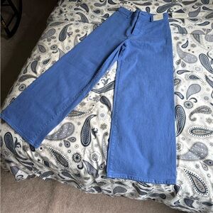 Blue “sailor wide leg” jeans BRAND NEW